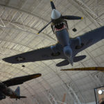 Steven F. Udvar-Hazy Center: P-40 Warhawk with “sharktooth” nose